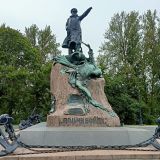 Санкт-Петербург, фото отдыхающего в августе