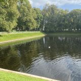 Санкт-Петербург, фото отдыхающего в сентябре