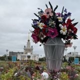 Москва, фото отдыхающего в сентябре