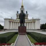 Москва, фото отдыхающего в сентябре