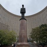 Москва, фото отдыхающего в сентябре