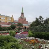 Москва, фото отдыхающего в сентябре