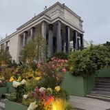 Москва, фото отдыхающего в сентябре