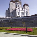 Москва, фото отдыхающего в августе
