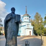 Санкт-Петербург, фото отдыхающего в августе