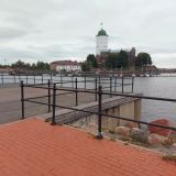 Выборг, фото отдыхающего в сентябре