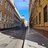 Москва, фото отдыхающего в сентябре