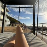 Новомихайловский, фото отдыхающего в сентябре