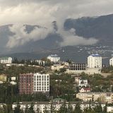 Южный берег Крыма, фото отдыхающего в сентябре