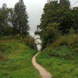 Псковская область, фото отдыхающего в сентябре