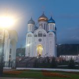 Южно-Сахалинск, фото отдыхающего в сентябре
