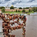 Великий Новгород, фото отдыхающего в сентябре