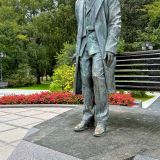 Великий Новгород, фото отдыхающего в сентябре