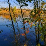 Омск, фото отдыхающего в сентябре
