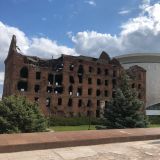 Волгоград, фото отдыхающего в сентябре