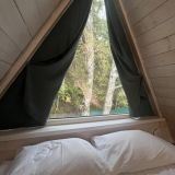 Глэмпинг A-frame с чаном или с купелью, фото гостя