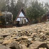 Глэмпинг A-frame с чаном или с купелью, фото гостя