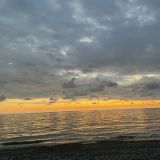 Черное море, фото отдыхающего в сентябре