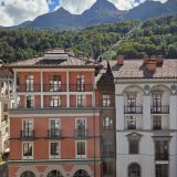 Горнолыжные курорты России, фото отдыхающего в октябре