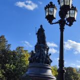 Санкт-Петербург, фото отдыхающего в октябре