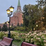 Новая Москва, фото отдыхающего в октябре