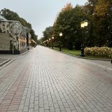Новая Москва, фото отдыхающего в октябре