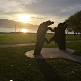 Черное море, фото отдыхающего в сентябре