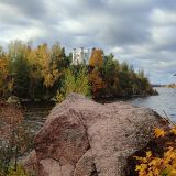 Ленинградская область, фото отдыхающего в октябре