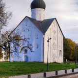 Великий Новгород, фото отдыхающего в октябре