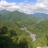 Адлер, фото отдыхающего в октябре
