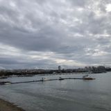 Черное море, фото отдыхающего в октябре