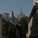 Новая Москва, фото отдыхающего в октябре