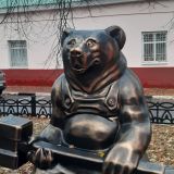 Средняя полоса России, фото отдыхающего в октябре