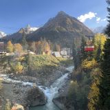 Горнолыжные курорты России, фото отдыхающего в октябре