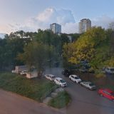 Рассвет, вид из окна