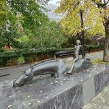 Юг России, фото отдыхающего в октябре