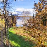 Выборг, фото отдыхающего в октябре