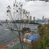 Владивосток, фото отдыхающего в октябре
