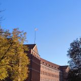 Калининград, фото отдыхающего в октябре