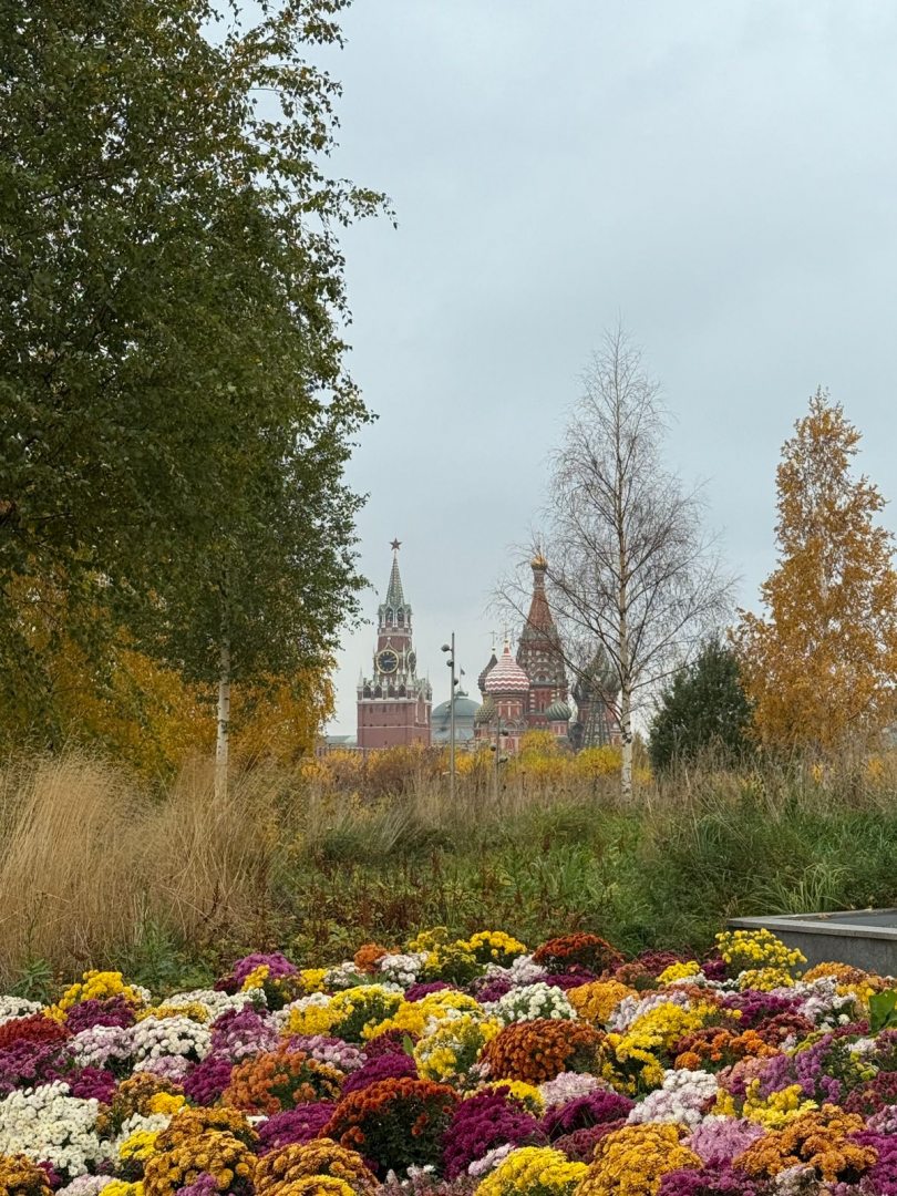 Средняя полоса России, фото отдыхающего в октябре