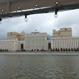 Москва, фото отдыхающего в октябре