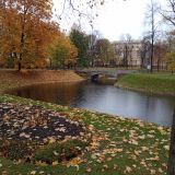 Санкт-Петербург, фото отдыхающего в октябре