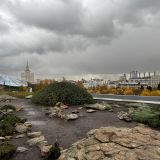 Центральная Россия, фото отдыхающего в октябре