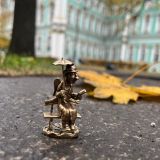 Санкт-Петербург, фото отдыхающего в октябре