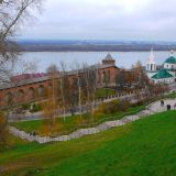 Река Ока, фото отдыхающего в ноябре