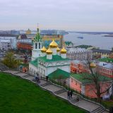 Река Ока, фото отдыхающего в ноябре