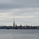 Санкт-Петербург, фото отдыхающего в октябре