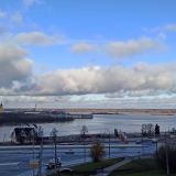 Средняя полоса России, фото отдыхающего в ноябре