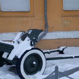 Сибирь, фото отдыхающего в ноябре