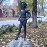 Ростовская область, фото отдыхающего в октябре